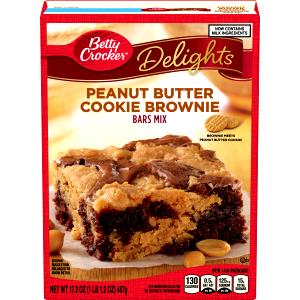 0.05 Package Brownie Mix, Peanut Butter, Supreme, Pad