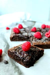 0.08 Package Fudge Brownie Mix Raspberry