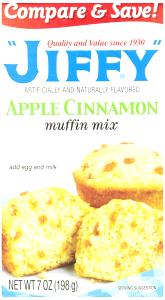 0.08 Package Muffin Mix, Apple Cinnamon