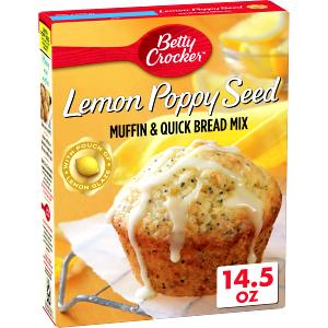 0.17 Pouch Muffin Mix Pouch, Lemon Poppy Seed