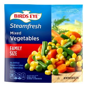 0.67 Cup Mixed Vegetables, Frozen