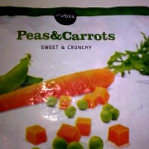 0.67 Cup Peas & Carrots, Frozen