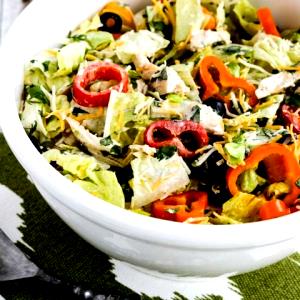 1 1/2 cups (100 g) Southwestern Ranch Salad