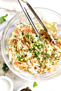 1 1/2 cups (85 g) Cole Slaw