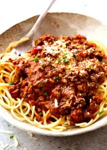 1 1/2 cups Beef Pasta Bolognese