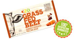 1 1/2 oz (43 g) Grass Fed Beef Sweet Potato Pecan Bar