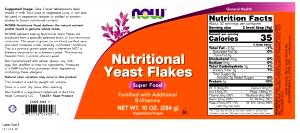 1 1/2 rounded tbsp (10 g) Nutritional Yeast Flakes