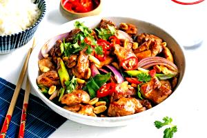 1 1/2 Servings Kung Pao Chicken