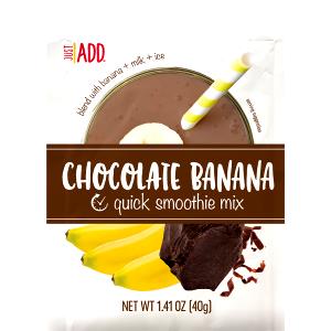 1 1/2 tbsp (12 g) Chocolate Banana Smoothie Mix