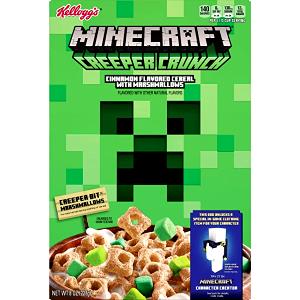 1 1/3 cup (39 g) Minecraft Creeper Crunch