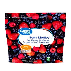 1 1/4 cup (140 g) Berry Medley