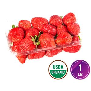 1 1/4 cups (140 g) Organic Strawberries