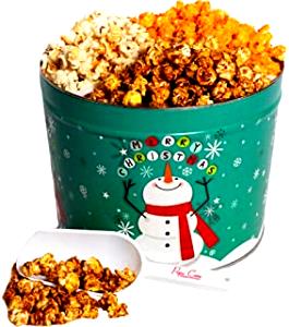 1 1/4 cups (28 g) Holiday Popcorn Tin