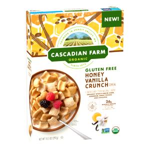 1 1/4 cups (43 g) Gluten Free Honey Vanilla Crunch Cereal