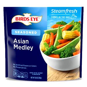 1 1/4 cups (85 g) Asian Vegetable Blend