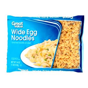 1 1/4 cups Wide Egg Noodles