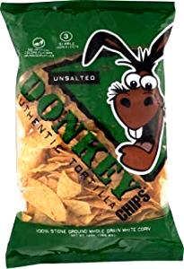 1 10 Chip Serving Lowfat Tortilla Corn Chips (Unsalted)