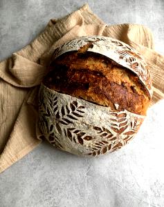 1/10 loaf (57 g) Seven Grain Sourdough Bread