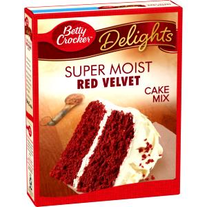 1/10 package (43 g) Red Velvet Cake Mix