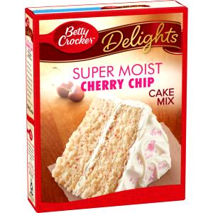 1/10 package mix (52 g) SuperMoist Cherry Chip Cake Mix