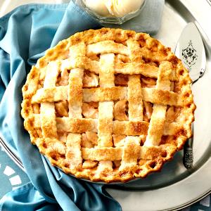 1/10 pie (130 g) Lattice Apple Pie