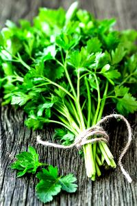 1 10 Sprigs Serving Cooked Parsley