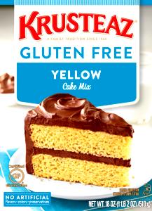 1/12 package (43 g) Gluten Free Yellow Cake Mix