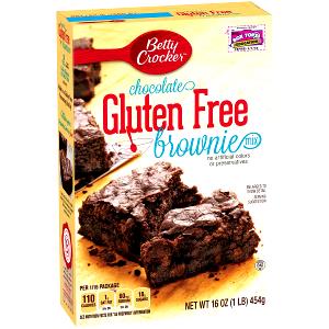 1/16 of mix Gluten Free Brownie Mix