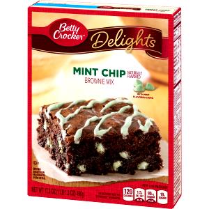 1/16 package (31 g) Mint Chip Brownie Mix