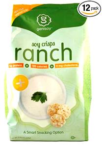 1/2 bag (18 g) Creamy Ranch Soy Crisps