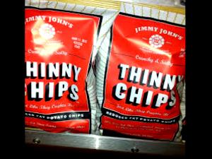 1/2 bag (28 g) Thinny Chips