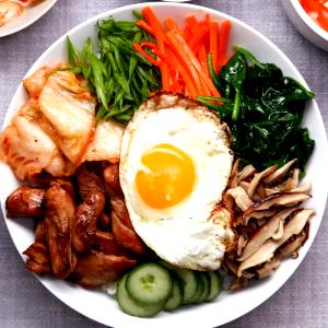 1/2 bag (312 g) Chicken Bibimbap