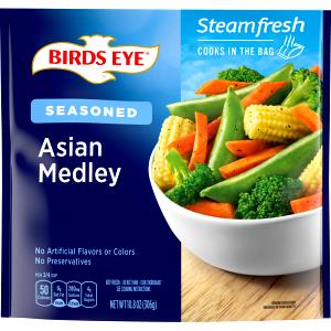 1/2 bag (340 g) Steamfresh Asian Style Chicken Vegetable Medley