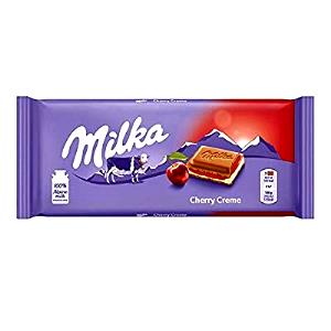 1/2 bar (43 g) Milk Chocolate with Cherries