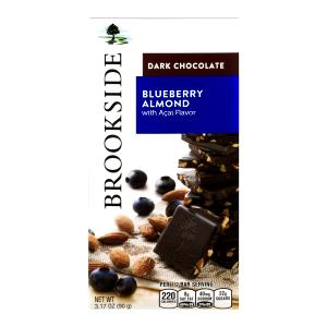 1/2 bar (45 g) Dark Chocolate Blueberry Almond with Acai Flavor