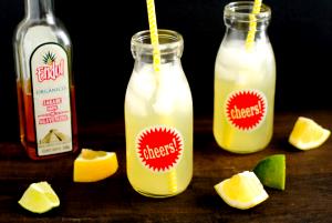 1/2 bottle (8 oz) Agave Lemonade