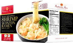 1/2 bowl (154 g) Shrimp Wanton Ramen