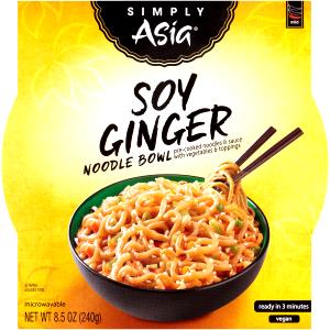 1/2 Bowl Noodle Bowl, Soy Ginger