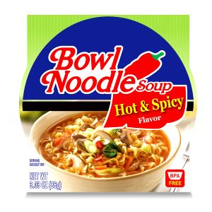 1/2 container (46 g) Bowl Noodles Hot & Spicy with Shrimp