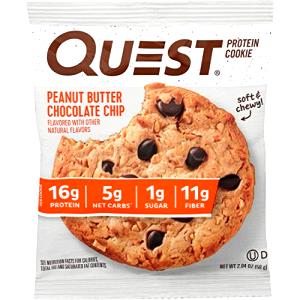 1/2 cookie (40 g) Protein Cookie Chocolate Chip Peanut Butter