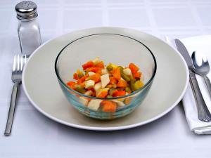 1/2 cu (125 g) Mixed Vegetables