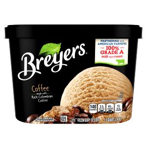 1/2 cup (100 g) Coffee Ice Cream