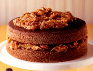 1/2 cup (100 g) German Chocolate Cake