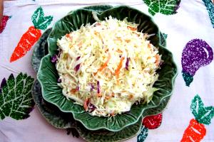 1/2 cup (100 g) Homestyle Cole Slaw