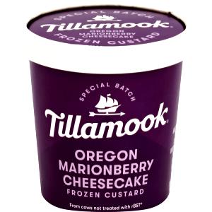 1/2 cup (103 g) Oregon Marionberry Cheesecake Frozen Custard