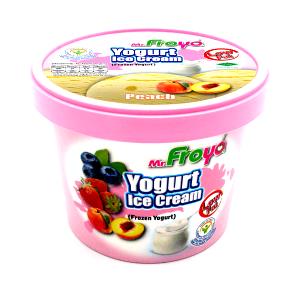 1/2 cup (105 g) Peach Frozen Yogurt