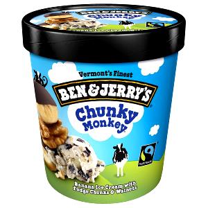 1/2 cup (108 g) Chunky Monkey Ice Cream