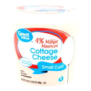 1/2 cup (112 g) 4% Milkfat Cottage Cheese