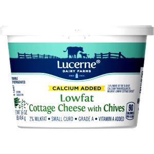 1/2 cup (113 g) Low Fat Cottage Cheese with Chive & Toasted Onion