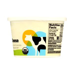 1/2 cup (113 g) Organic Fat Free Cottage Cheese